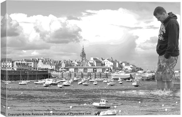 Gulliver of Roscoff Canvas Print by Ade Robbins