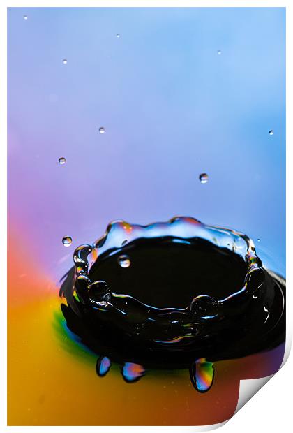 Splash! Print by Jonathan Swetnam