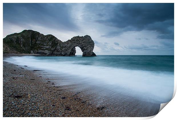 Dreamy Durdle Door Print by steven ibinson