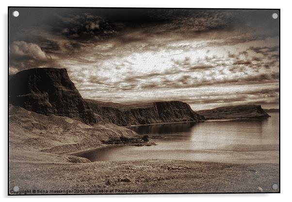 Neist Point Isle of Skye Acrylic by Fiona Messenger