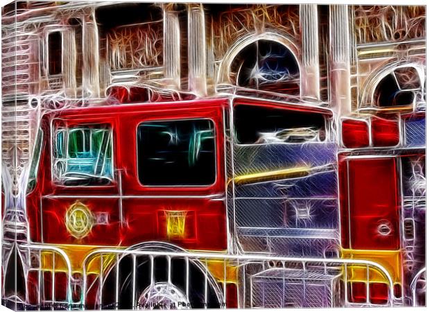 Engine 66 Canvas Print by Fiona Messenger