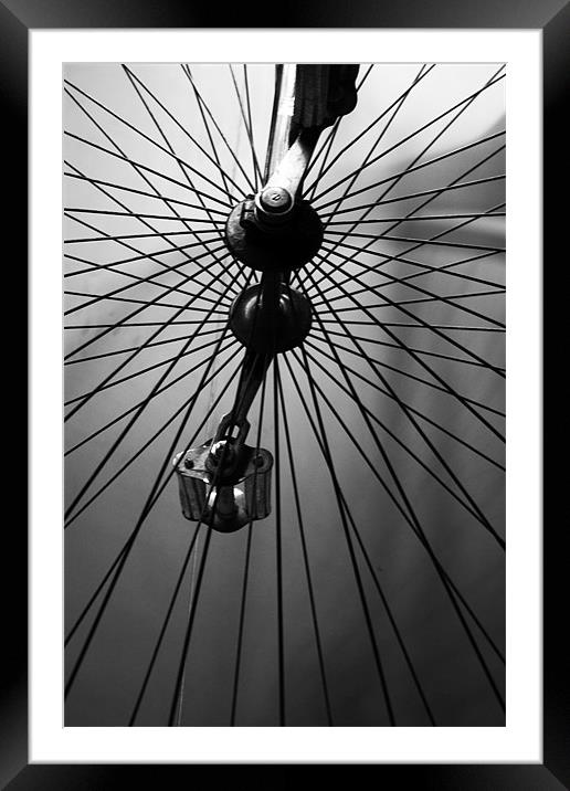 A Bicycle Framed Mounted Print by HASSAN  NEZAMIAN