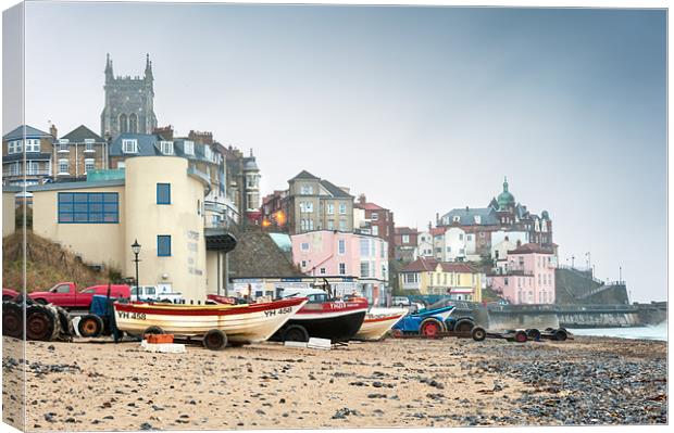 Cromer and Church Canvas Print by Stephen Mole