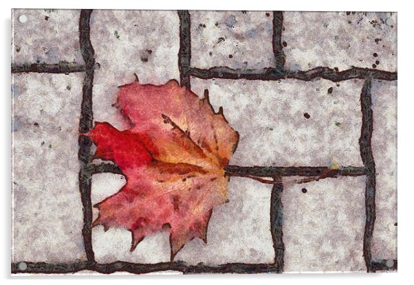 Autumn Still Life Acrylic by Michael Goyberg