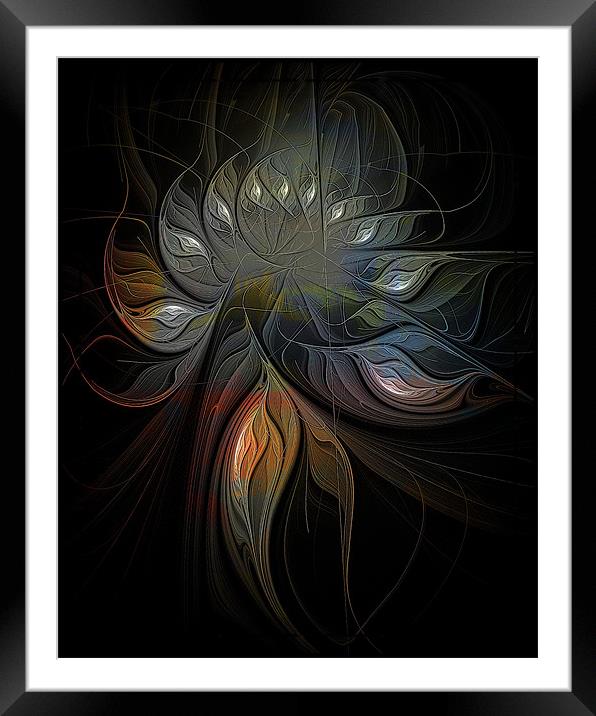 Soft Metalics Framed Mounted Print by Amanda Moore