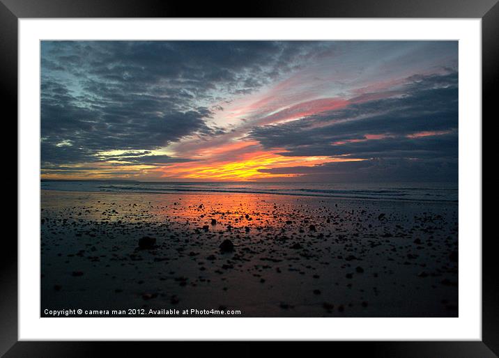 Morning Magic Framed Mounted Print by camera man