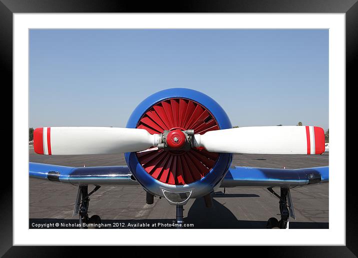 El Monte Airshow, CA, USA Framed Mounted Print by Nicholas Burningham