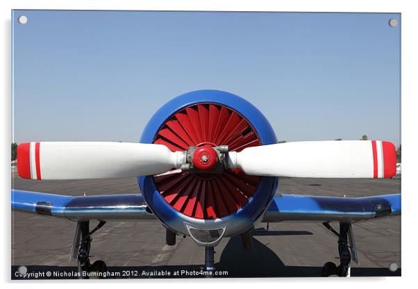 El Monte Airshow, CA, USA Acrylic by Nicholas Burningham