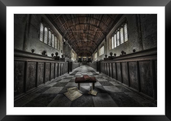 "On your Knees" Framed Mounted Print by Jason Green