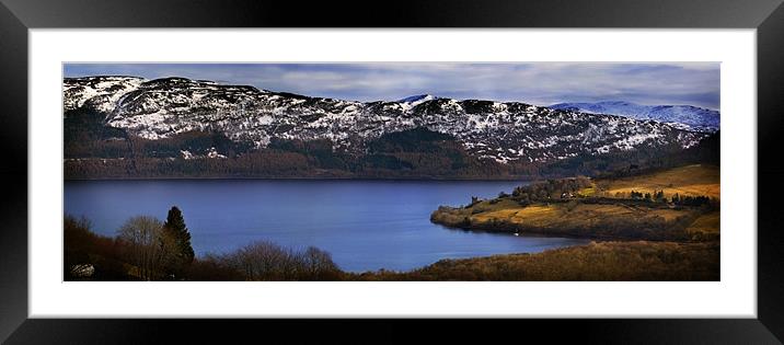 Loch ness Framed Mounted Print by Macrae Images