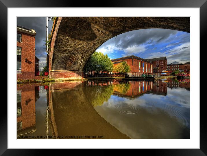 Castlefield, Manchester Framed Mounted Print by Jason Connolly