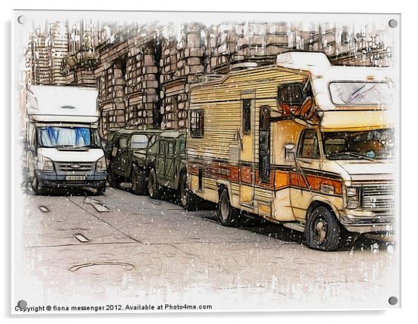 Rv in Glasgow Acrylic by Fiona Messenger