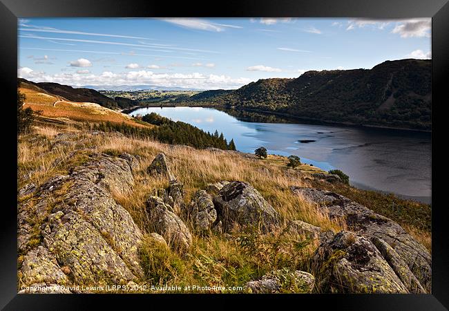 Haweswater Reservoir - Cumbria Framed Print by David Lewins (LRPS)