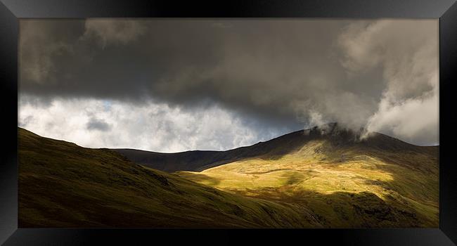 Lake District View Framed Print by Simon Wrigglesworth