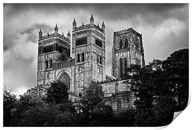 Durham Cathedral Print by John Ellis