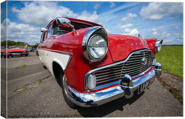 Ford Zephyr Mk2 Canvas Print by Oxon Images
