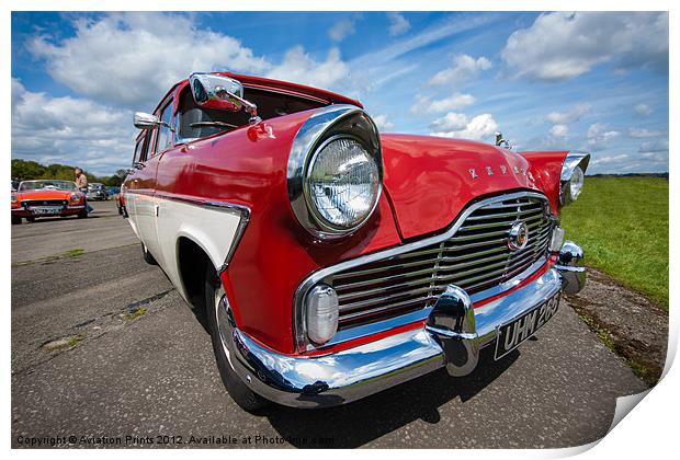 Ford Zephyr Mk2 Print by Oxon Images