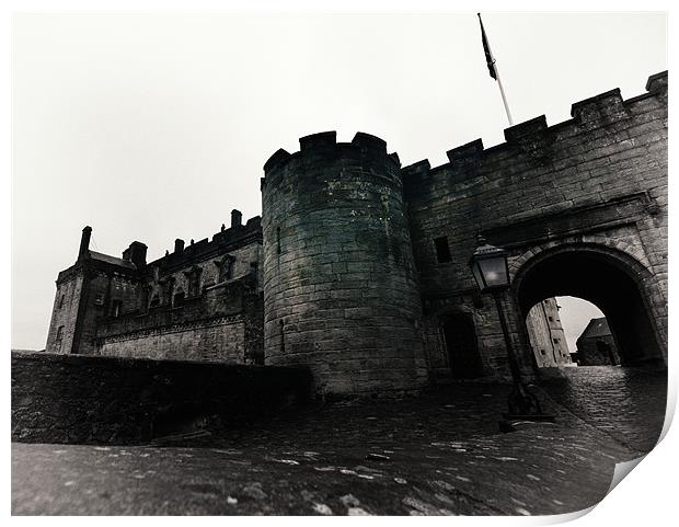Castle Entrance Print by Fraser Hetherington
