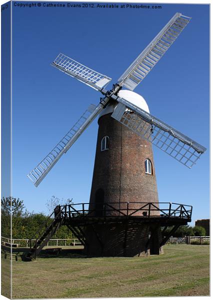 Wilton Windmill, Wiltshire Canvas Print by Catherine Fowler