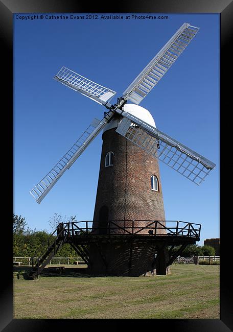 Wilton Windmill, Wiltshire Framed Print by Catherine Fowler