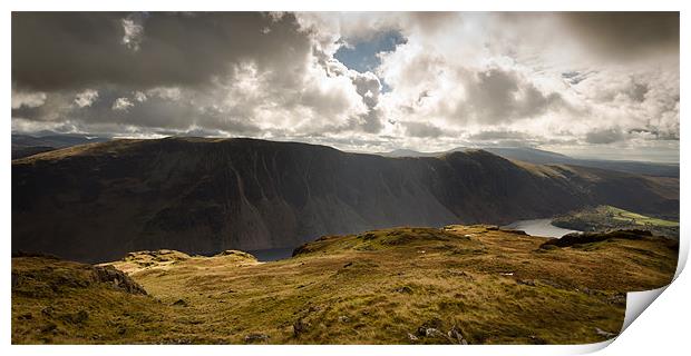 Wastwater Screes Print by Simon Wrigglesworth