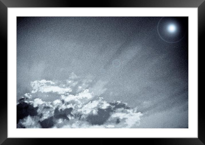 Neptune Sky Framed Mounted Print by David Pyatt