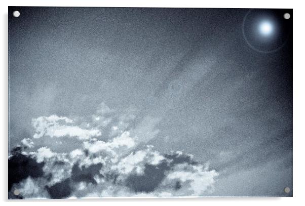 Neptune Sky Acrylic by David Pyatt