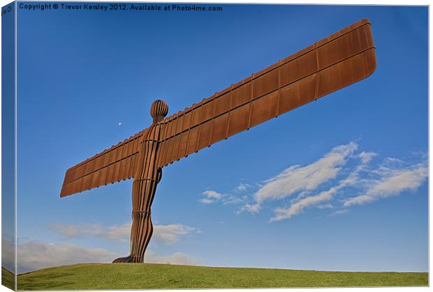 Angel of The North Canvas Print by Trevor Kersley RIP