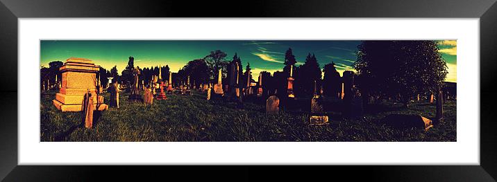 A Late Summer Nightmare Framed Mounted Print by christopher knight