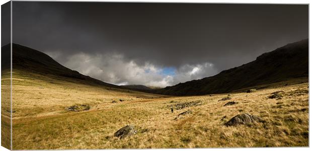 Middle Fell Canvas Print by Simon Wrigglesworth