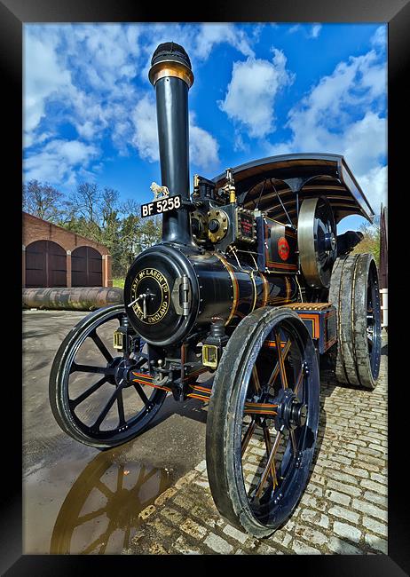 Traction Engine Framed Print by Kevin Tate