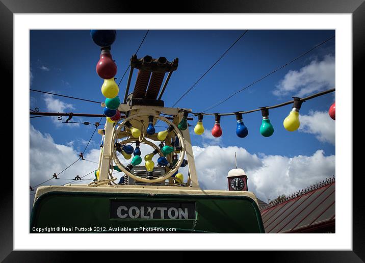 Tram to Colyton Framed Mounted Print by Neal P