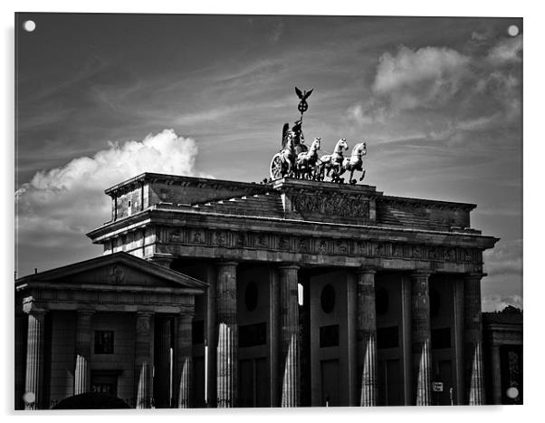 Brandenburger Tor Acrylic by Jo Beerens