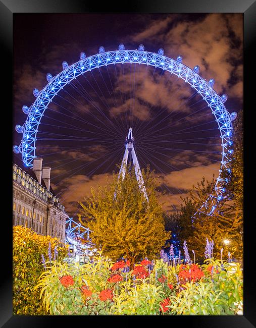 London Eye Framed Print by Clive Eariss