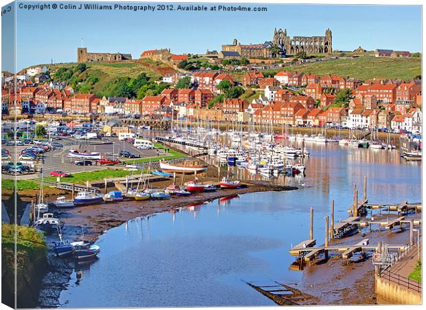Whitby Canvas Print by Colin Williams Photography
