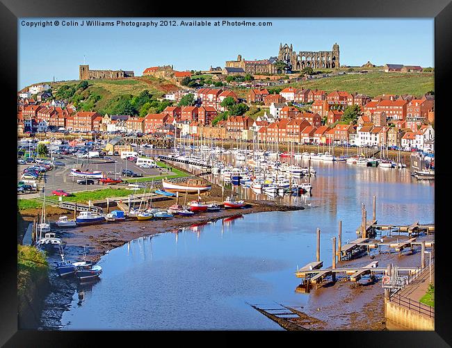 Whitby Framed Print by Colin Williams Photography