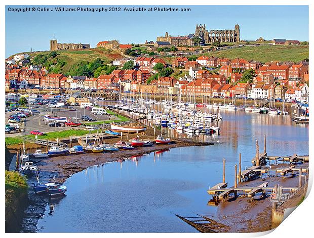 Whitby Print by Colin Williams Photography
