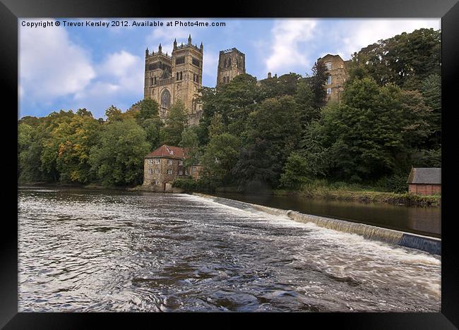 Durham Cathedral Framed Print by Trevor Kersley RIP