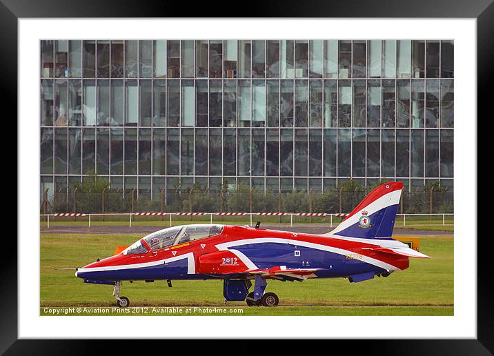 2012 RAF Display Hawk Framed Mounted Print by Oxon Images