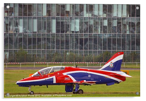 2012 RAF Display Hawk Acrylic by Oxon Images