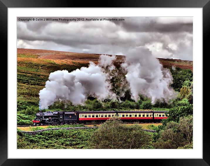 North Yorkshire Moors Railway Framed Mounted Print by Colin Williams Photography