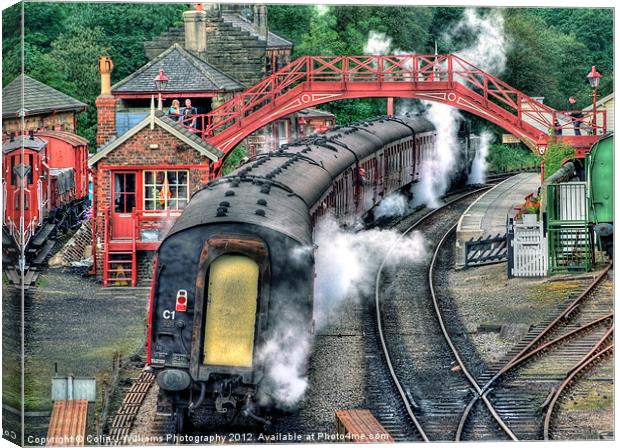 Goathland station Canvas Print by Colin Williams Photography
