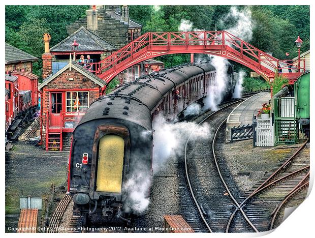 Goathland station Print by Colin Williams Photography