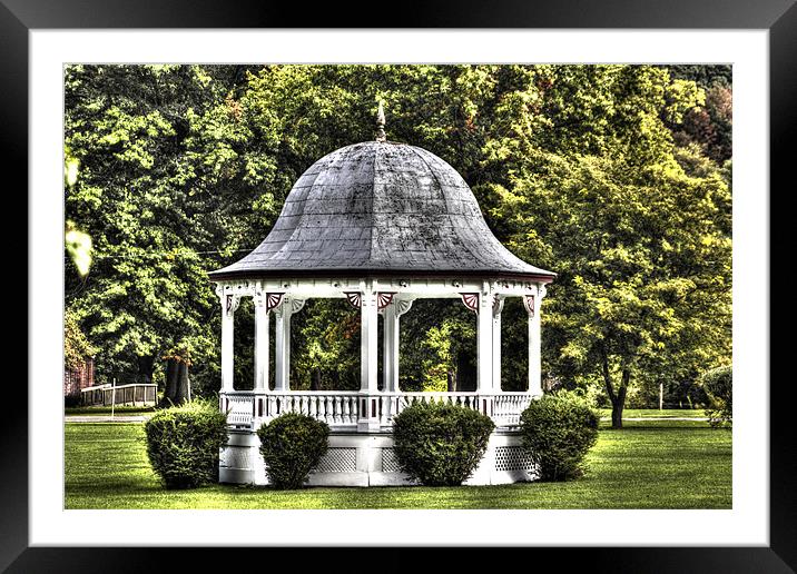 In The Park! Framed Mounted Print by peter campbell