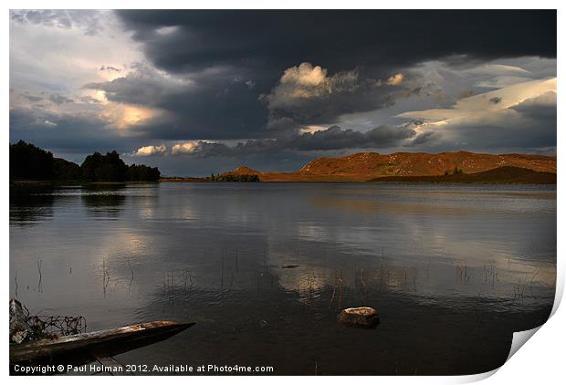 Light over The Loch Print by Paul Holman Photography