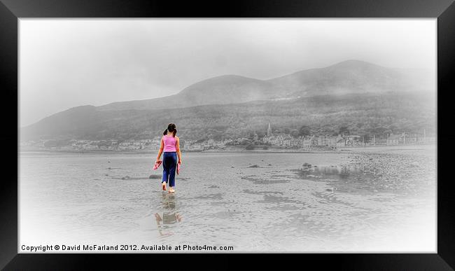 Memories of the Mournes Framed Print by David McFarland
