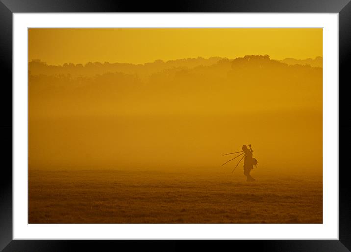 First Light Framed Mounted Print by Dave Wragg