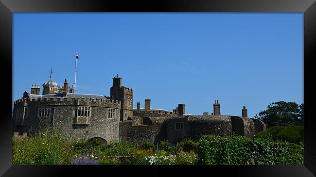 Walmer Castle, Kent Framed Print by claire beevis