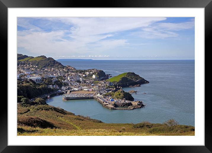 Overlooking Ilfracombe Framed Mounted Print by Mike Gorton