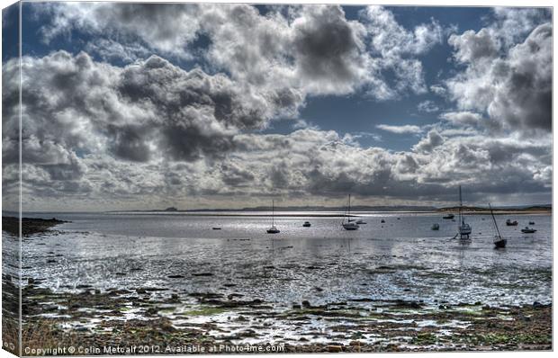 Lindisfarne View #1 Canvas Print by Colin Metcalf